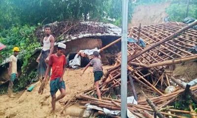 কক্সবাজারে দুই স্থানে পাহাড় ধসে ছয়জনের মৃত্যু